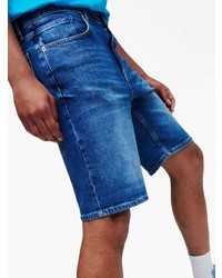 Мужские синие джинсы от KARL LAGERFELD JEANS