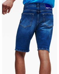 Мужские синие джинсы от KARL LAGERFELD JEANS