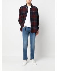 Мужские синие джинсы от Incotex