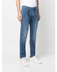 Мужские синие джинсы от Incotex