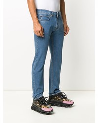 Мужские синие джинсы от Versace