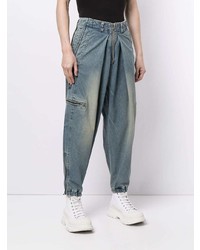 Мужские синие джинсы от Julius