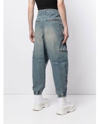 Мужские синие джинсы от Julius