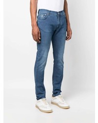 Мужские синие джинсы от Corneliani