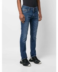 Мужские синие джинсы от VERSACE JEANS COUTURE