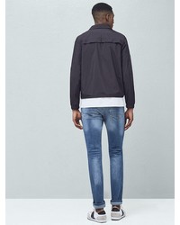 Мужские синие джинсы от Mango Man