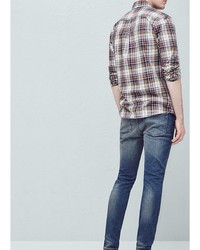 Мужские синие джинсы от Mango Man