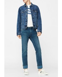 Мужские синие джинсы от Mango Man