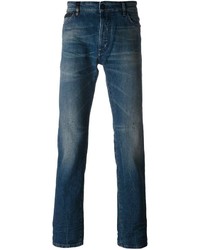 Мужские синие джинсы от Marcelo Burlon County of Milan