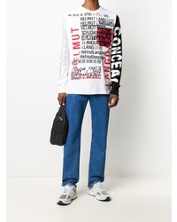 Мужские синие джинсы от Helmut Lang