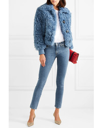 Женские синие джинсы от Miu Miu