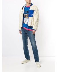 Мужские синие джинсы от Moschino