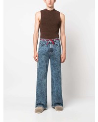 Мужские синие джинсы от Marni