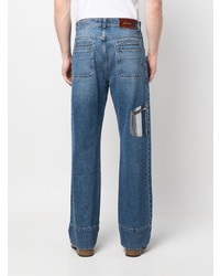 Мужские синие джинсы от Wales Bonner