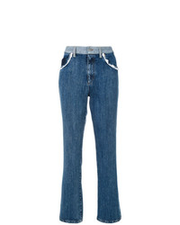Женские синие джинсы от Miu Miu