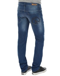 Мужские синие джинсы от Moschino