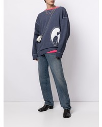 Мужские синие джинсы от Maison Margiela