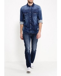 Мужские синие джинсы от Mustang