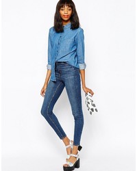 Женские синие джинсы от Monki