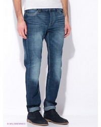 Мужские синие джинсы от Oodji