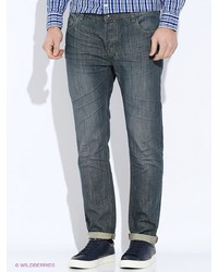 Мужские синие джинсы от Oodji