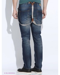 Мужские синие джинсы от Oodji