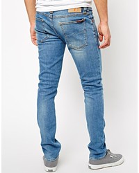 Мужские синие джинсы от Nudie Jeans