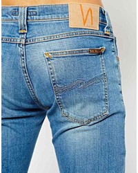 Мужские синие джинсы от Nudie Jeans