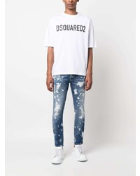 Мужские синие джинсы от DSQUARED2