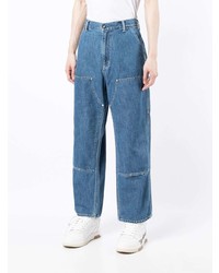 Мужские синие джинсы от A Bathing Ape