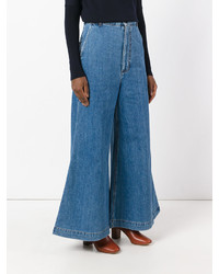 Женские синие джинсы от Marni