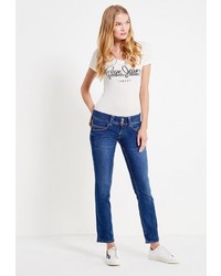 Женские синие джинсы от Pepe Jeans