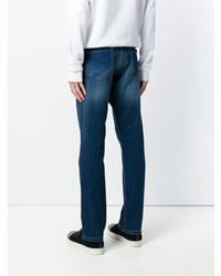Мужские синие джинсы от Philipp Plein