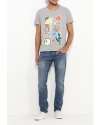 Мужские синие джинсы от Piazza Italia