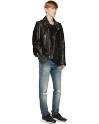 Мужские синие джинсы от R 13