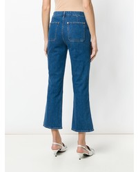 Женские синие джинсы от Khaite