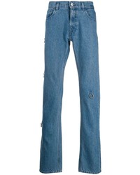 Мужские синие джинсы от Raf Simons