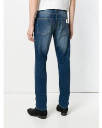 Мужские синие джинсы от Cavalli Class