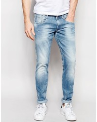 Мужские синие джинсы от Replay
