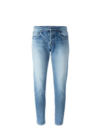 Женские синие джинсы от Saint Laurent
