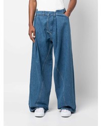 Мужские синие джинсы от Bianca Saunders