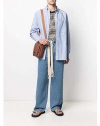 Мужские синие джинсы от Loewe