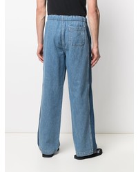 Мужские синие джинсы от Loewe