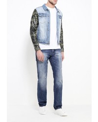 Мужские синие джинсы от Sixth June