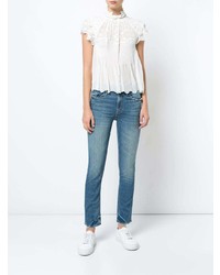 Женские синие джинсы от Mother