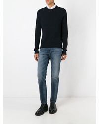 Мужские синие джинсы от Fendi