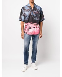 Мужские синие джинсы от DSQUARED2