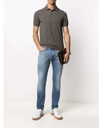 Мужские синие джинсы от Pt01