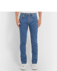 Мужские синие джинсы от Versace