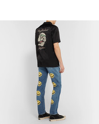 Мужские синие джинсы от KAPITAL